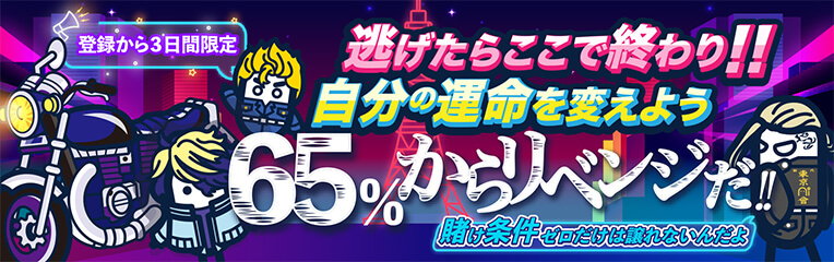 コニベット初回入金ボーナス、初回入金キャッシュバック